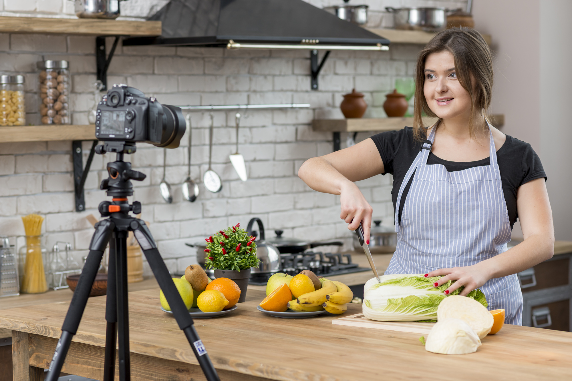 Setup cucina per le lezioni online